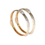 Enchanting Cascade Diamond Bangle