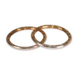 Dazzling Harmony Diamond Bangle