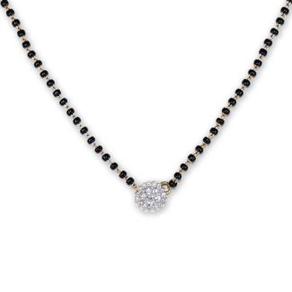 Radiant Sparkle Diamond Mangalsutra