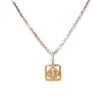 Ocean's Embrace Diamond Pendant