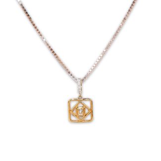 Ocean's Embrace Diamond Pendant