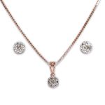 Brilliant Radiance Diamond Pendant Set