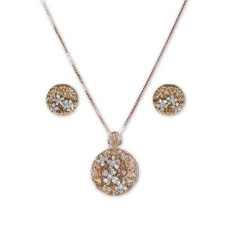 Celestial Brilliance Diamond Pendant Set