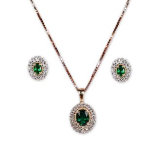 Luxe Luminary Diamond Pendant Set