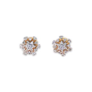 Sparkling Solitaire Diamond Studs