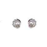 Dazzling Duet Diamond Earrings