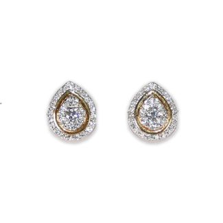 Regal Radiance Diamond Earrings