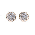 Lustrous Lavish Diamond Earrings