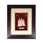 3D Ram Darbar Gold Leaf Artwork