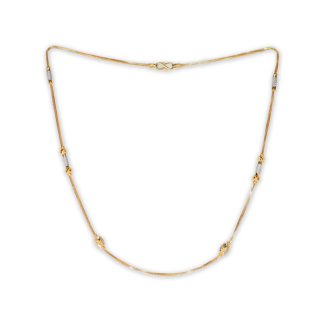 Luminous Embrace Women's Gold Chain