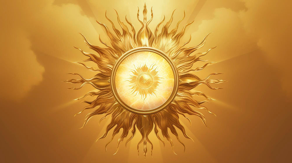 Sun as Symbol of Gold