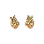 Stunning Women Gold Earrings