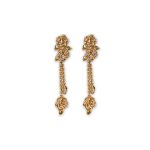 Delicate Gold Dangle Earrings for Women