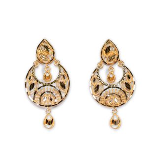 Golden Cascade Earrings for Women