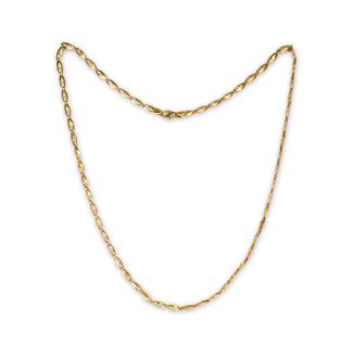 Knight's Cord Gold Chain for Men