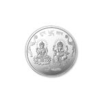 Ganesh Lakshmi Silver Coin 10gm